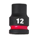 Immagine di Milwaukee Bussola a macchina attacco quadro 1/2" 12 mm corta 