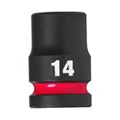 Immagine di Milwaukee Bussola a macchina attacco quadro 1/2" 14 mm corta 