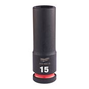 Immagine di Milwaukee Bussola a macchina attacco quadro 1/2" 15 mm lunga 