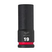 Immagine di Milwaukee Bussola a macchina attacco quadro 1/2" 19 mm lunga 