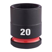 Immagine di Milwaukee Bussola a macchina attacco quadro 1/2" 20 mm corta 