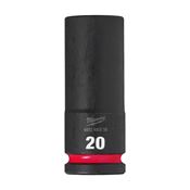 Immagine di Milwaukee Bussola a macchina attacco quadro 1/2" 20 mm lunga 