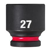 Immagine di Milwaukee Bussola a macchina attacco quadro 1/2" 27 mm corta 