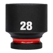 Immagine di Milwaukee Bussola a macchina attacco quadro 1/2" 28 mm corta 