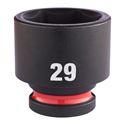 Immagine di Milwaukee Bussola a macchina attacco quadro 1/2" 29 mm corta 