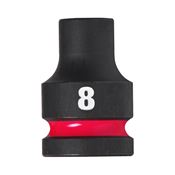 Immagine di Milwaukee Bussola a macchina attacco quadro 1/2" 8 mm corta 