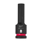 Immagine di Milwaukee Bussola a macchina attacco quadro 1/2" 8 mm lunga 
