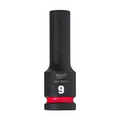 Immagine di Milwaukee Bussola a macchina attacco quadro 1/2" 9 mm lunga 