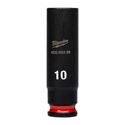 Immagine di Milwaukee Bussola a macchina attacco quadro 1/4" 10 mm lunga 