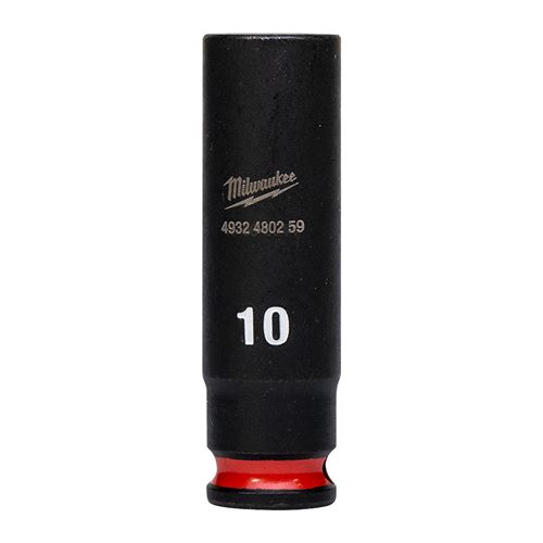 Immagine di Milwaukee Bussola a macchina attacco quadro 1/4" 10 mm lunga 