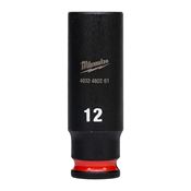 Immagine di Milwaukee Bussola a macchina attacco quadro 1/4" 12 mm lunga 