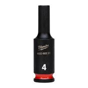Immagine di Milwaukee Bussola a macchina attacco quadro 1/4" 4 mm lunga 