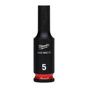 Immagine di Milwaukee Bussola a macchina attacco quadro 1/4" 5 mm lunga 