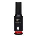 Immagine di Milwaukee Bussola a macchina attacco quadro 1/4" 6 mm lunga 