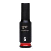 Immagine di Milwaukee Bussola a macchina attacco quadro 1/4" 6 mm lunga 
