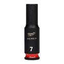 Immagine di Milwaukee Bussola a macchina attacco quadro 1/4" 7 mm lunga 