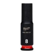 Immagine di Milwaukee Bussola a macchina attacco quadro 1/4" 8 mm lunga 