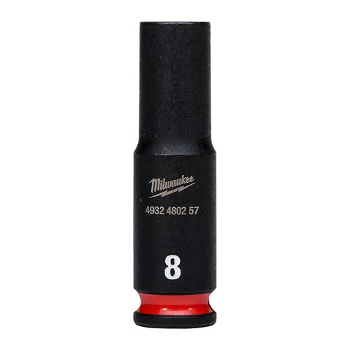 Immagine di Milwaukee Bussola a macchina attacco quadro 1/4" 8 mm lunga 