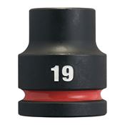 Immagine di Milwaukee Bussola a macchina attacco quadro 3/4" 19 mm corta 