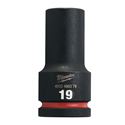 Immagine di Milwaukee Bussola a macchina attacco quadro 3/4" 19 mm lunga 