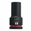 Immagine di Milwaukee Bussola a macchina attacco quadro 3/4" 19 mm lunga 