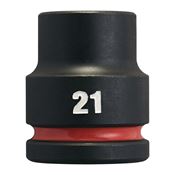 Immagine di Milwaukee Bussola a macchina attacco quadro 3/4" 21 mm corta 