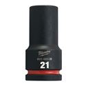 Immagine di Milwaukee Bussola a macchina attacco quadro 3/4" 21 mm lunga 