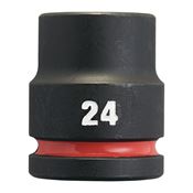Immagine di Milwaukee Bussola a macchina attacco quadro 3/4" 24 mm corta 