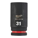 Immagine di Milwaukee Bussola a macchina attacco quadro 3/4" 31 mm lunga 
