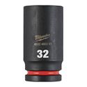Immagine di Milwaukee Bussola a macchina attacco quadro 3/4" 32 mm lunga 