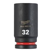 Immagine di Milwaukee Bussola a macchina attacco quadro 3/4" 32 mm lunga 