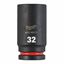 Immagine di Milwaukee Bussola a macchina attacco quadro 3/4" 32 mm lunga 
