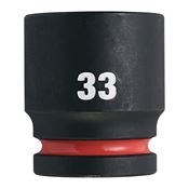 Immagine di Milwaukee Bussola a macchina attacco quadro 3/4" 33 mm corta 
