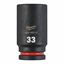 Immagine di Milwaukee Bussola a macchina attacco quadro 3/4" 33 mm lunga 