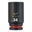 Immagine di Milwaukee Bussola a macchina attacco quadro 3/4" 34 mm lunga 