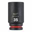Immagine di Milwaukee Bussola a macchina attacco quadro 3/4" 35 mm lunga 