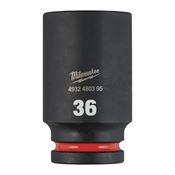 Immagine di Milwaukee Bussola a macchina attacco quadro 3/4" 36 mm lunga 