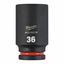 Immagine di Milwaukee Bussola a macchina attacco quadro 3/4" 36 mm lunga 