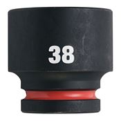 Immagine di Milwaukee Bussola a macchina attacco quadro 3/4" 38 mm corta 