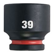 Immagine di Milwaukee Bussola a macchina attacco quadro 3/4" 39 mm corta 