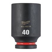 Immagine di Milwaukee Bussola a macchina attacco quadro 3/4" 40 mm lunga 