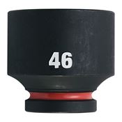 Immagine di Milwaukee Bussola a macchina attacco quadro 3/4" 46 mm corta 