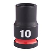 Immagine di Milwaukee Bussola a macchina attacco quadro 3/8" 10 mm corta 