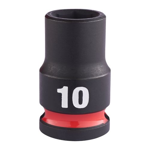 Immagine di Milwaukee Bussola a macchina attacco quadro 3/8" 10 mm corta 