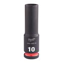 Immagine di Milwaukee Bussola a macchina attacco quadro 3/8" 10 mm lunga 