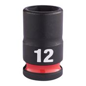 Immagine di Milwaukee Bussola a macchina attacco quadro 3/8" 12 mm corta 