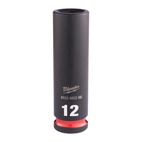 Immagine di Milwaukee Bussola a macchina attacco quadro 3/8" 12 mm lunga 