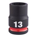 Immagine di Milwaukee Bussola a macchina attacco quadro 3/8" 13 mm corta 