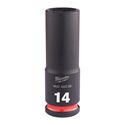Immagine di Milwaukee Bussola a macchina attacco quadro 3/8" 14 mm lunga 