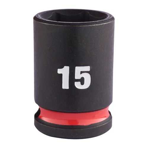 Immagine di Milwaukee Bussola a macchina attacco quadro 3/8" 15 mm corta 
